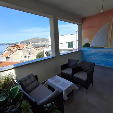 Sea View Okrug Gornji Near Copacabana Apartamento Trogir